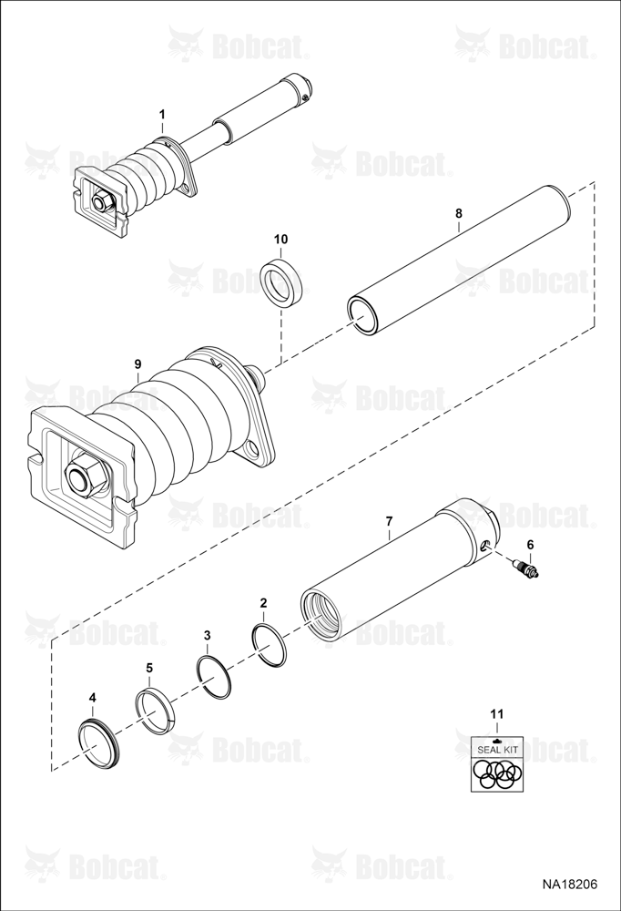 Track Tensioner (Grease)