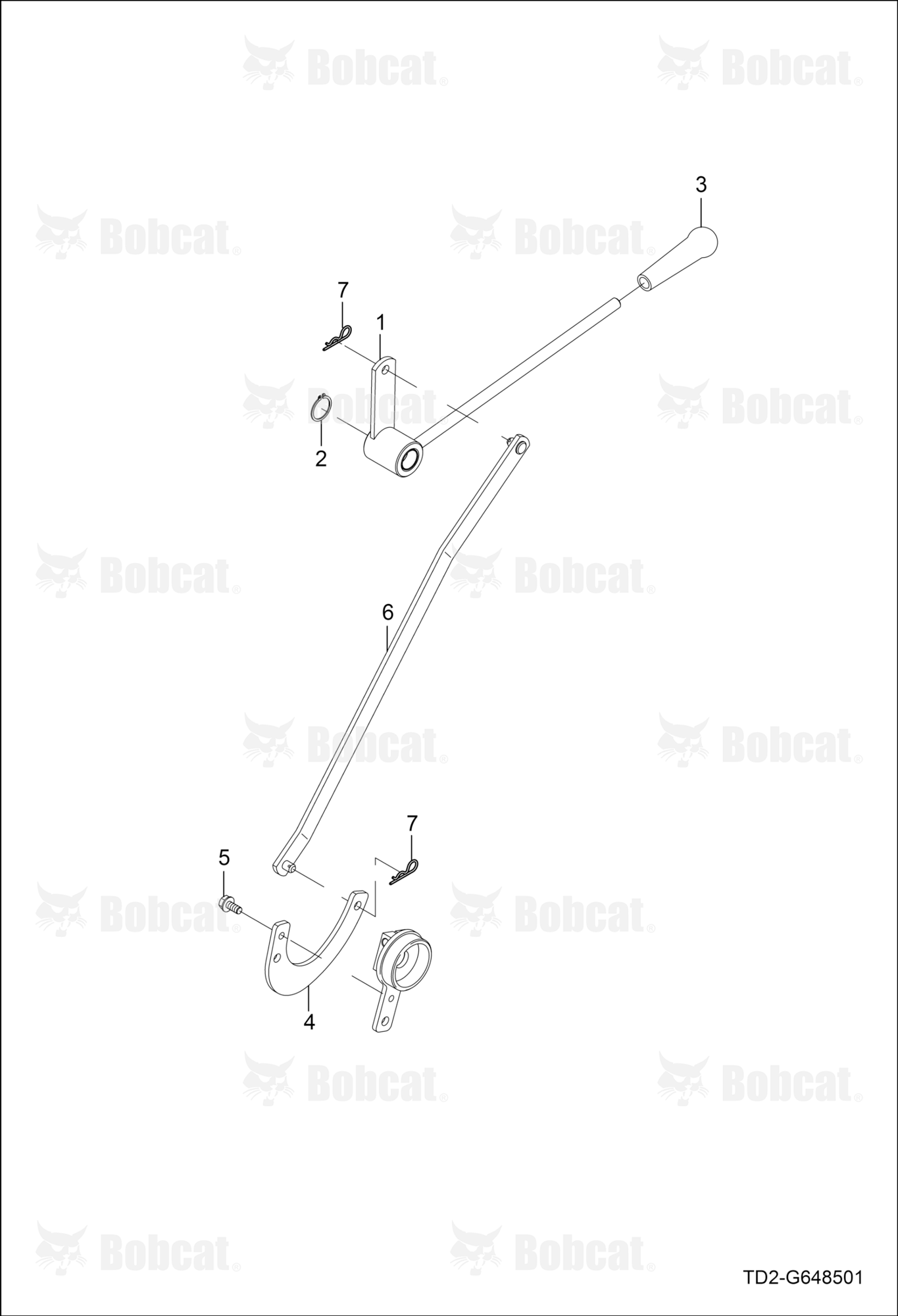 External Position Adjusting Lever Group