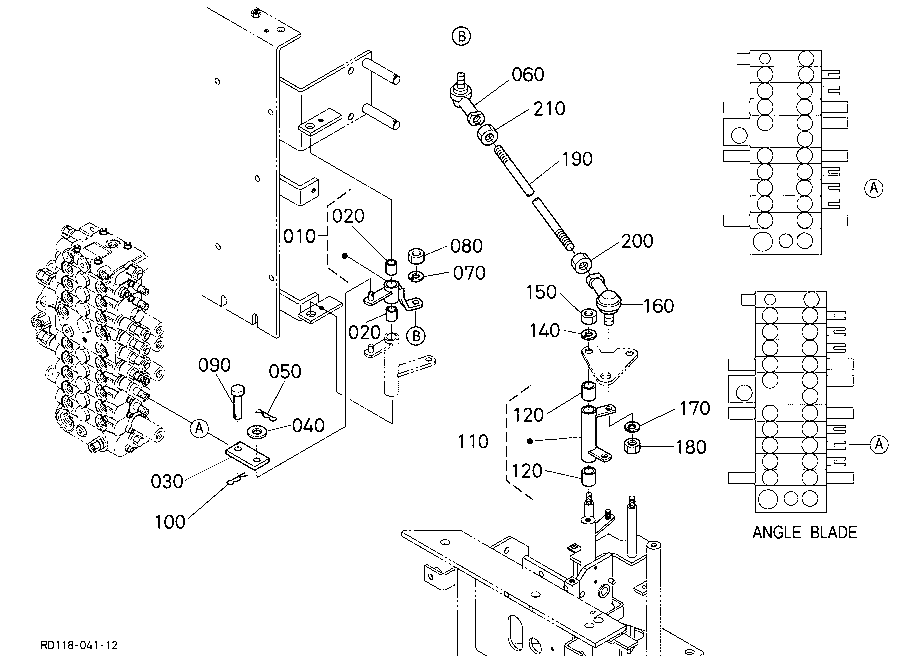 Control Lever (Travel Rh 2)