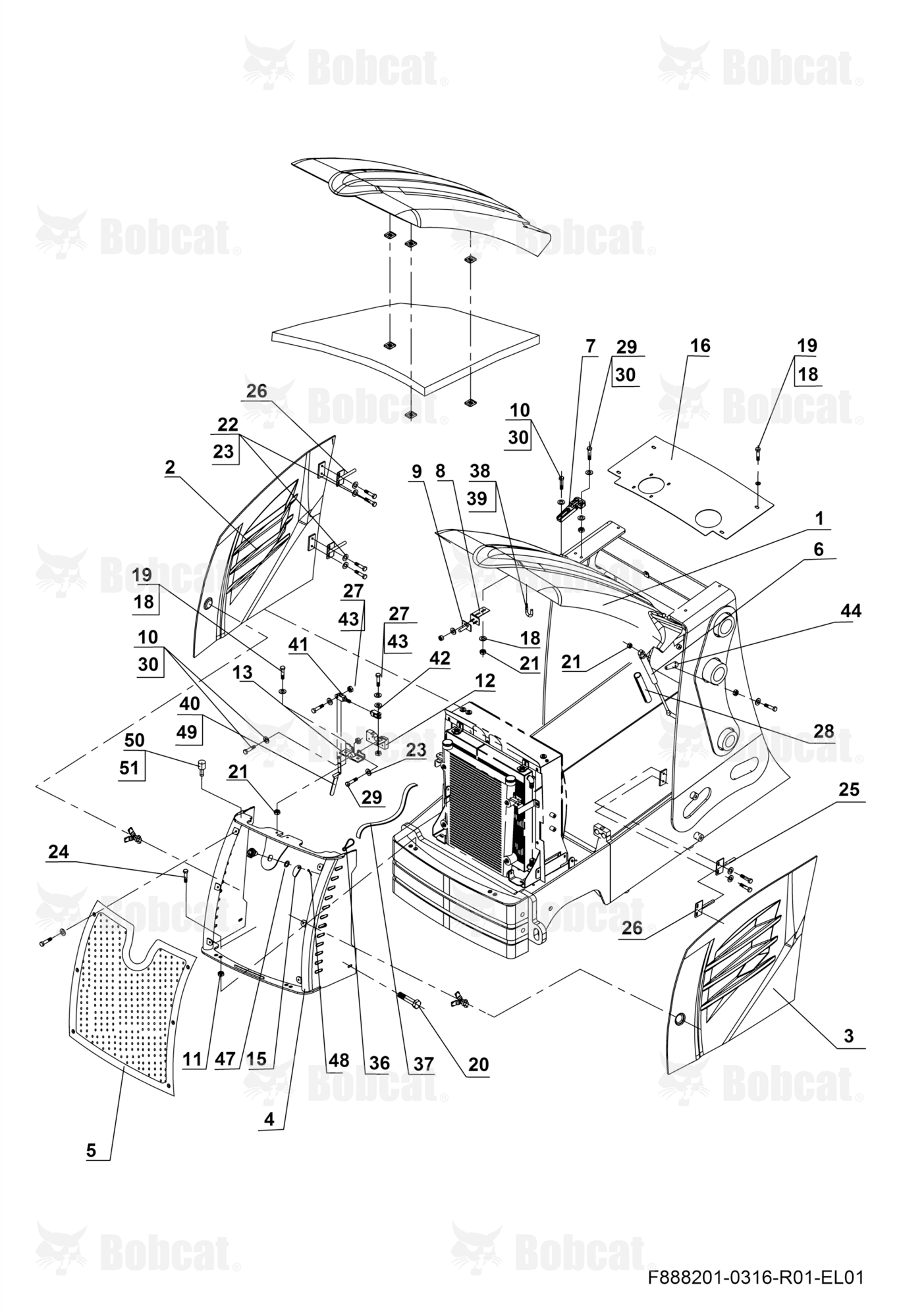 Engine Bonnet and Its Connections
