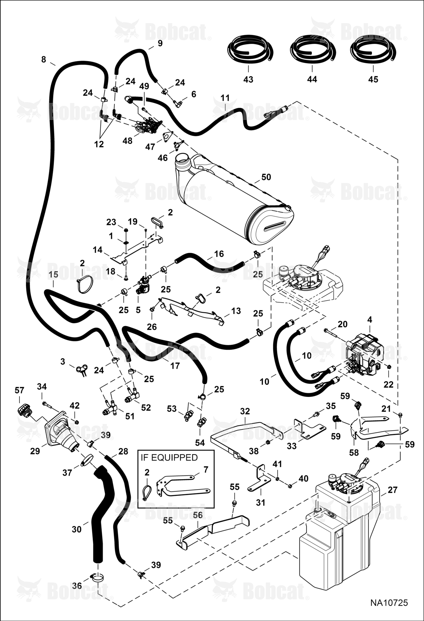 Engine & Attaching Parts (SCR System) (Plumbing)