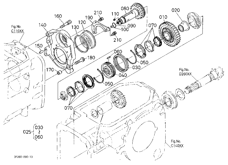 Range Gear Shaft