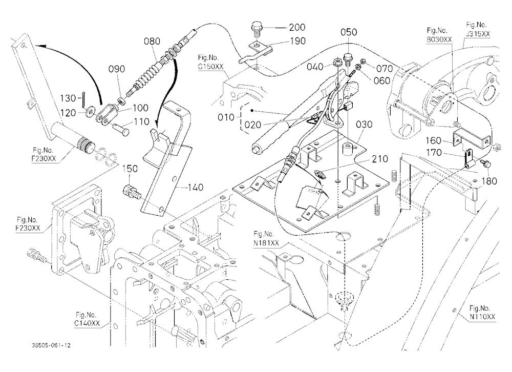 Parking Brake Lever