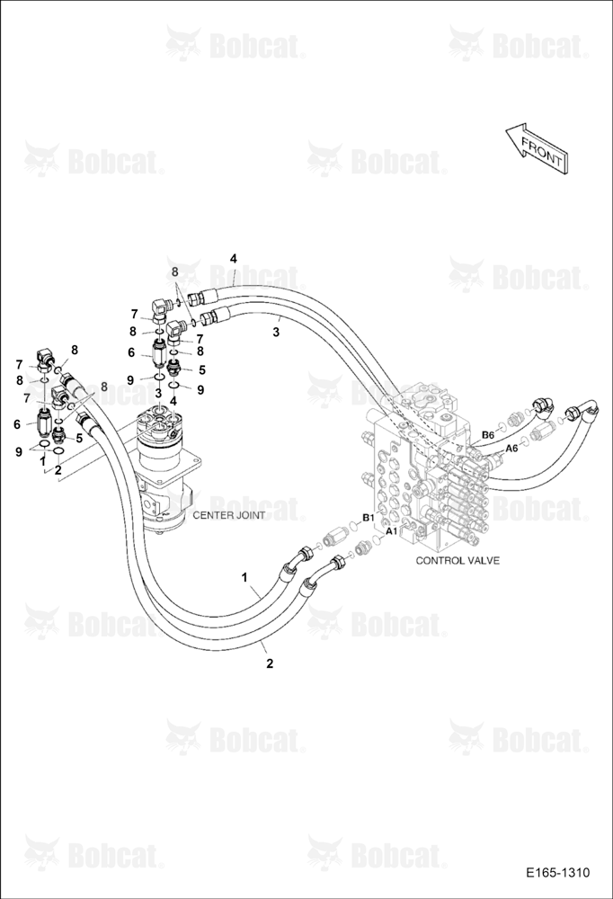 Main Piping (Five)(Center Joint)