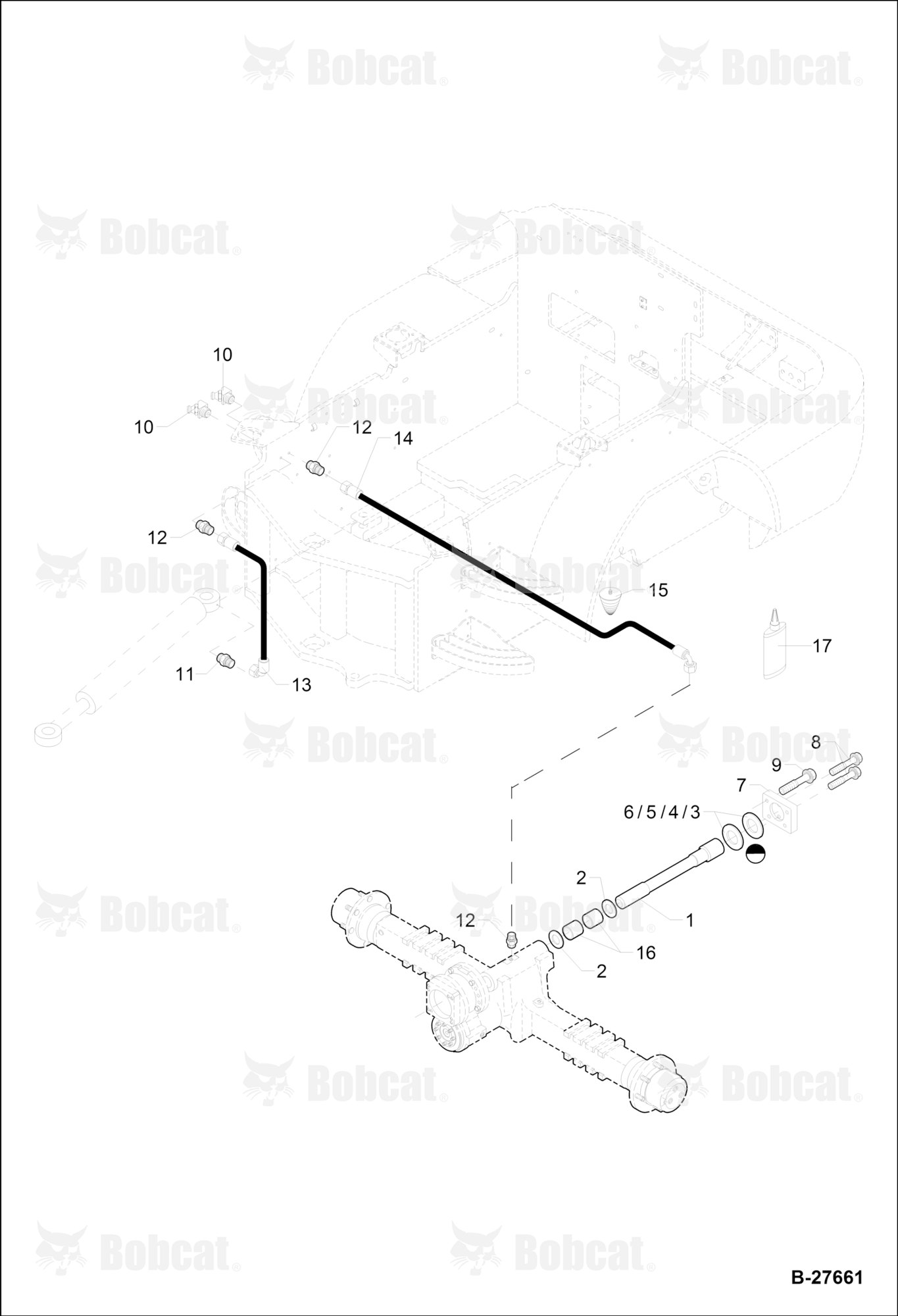 Centralized LUBRICATION, Oscillating Axle Bearing