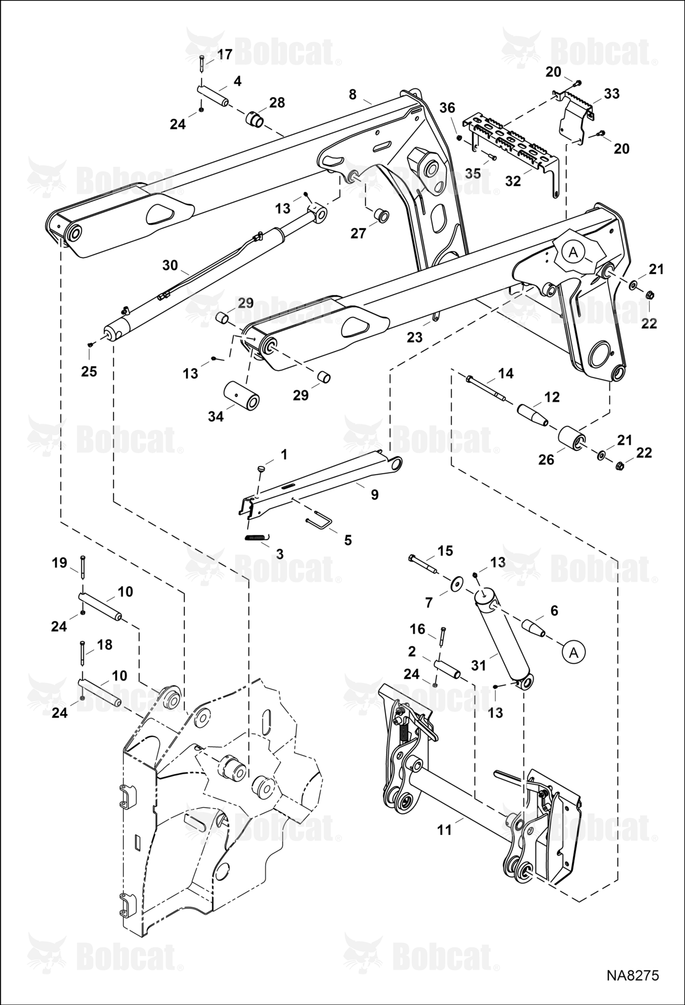 Lift Arm & BOB-TACH