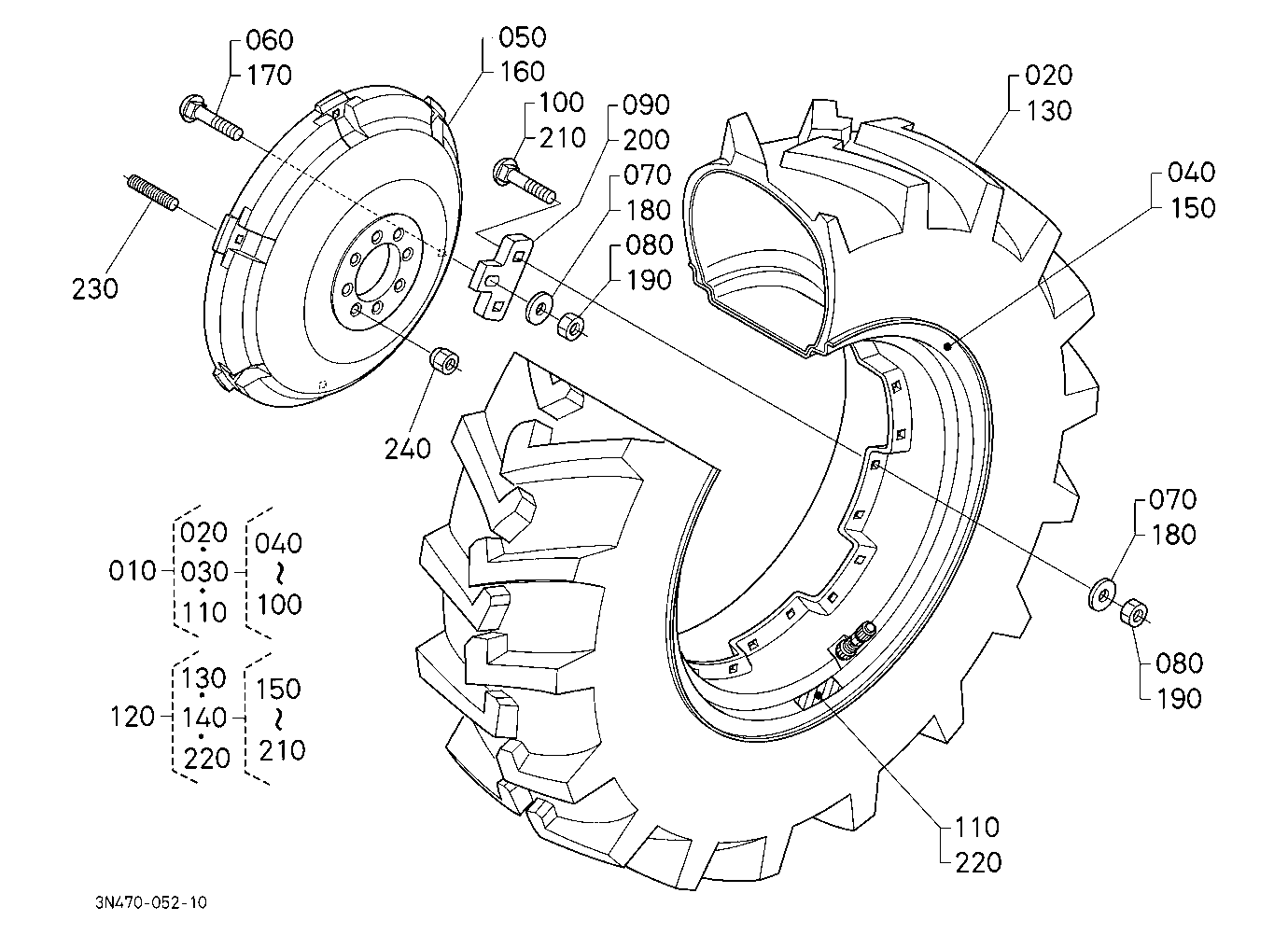 Rear Wheel (13.6-38)