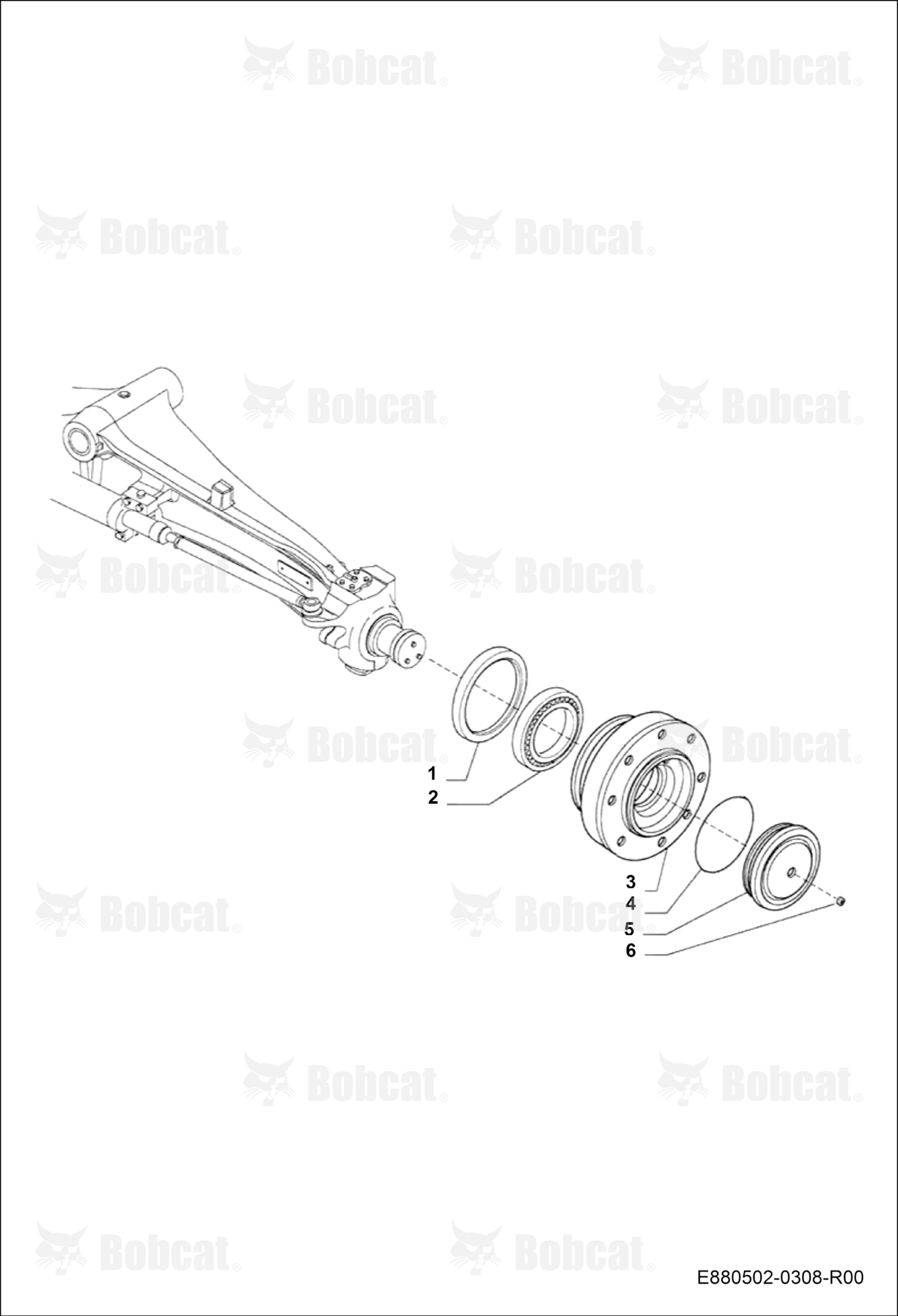 Front Axle - Wheel Hub 2WD