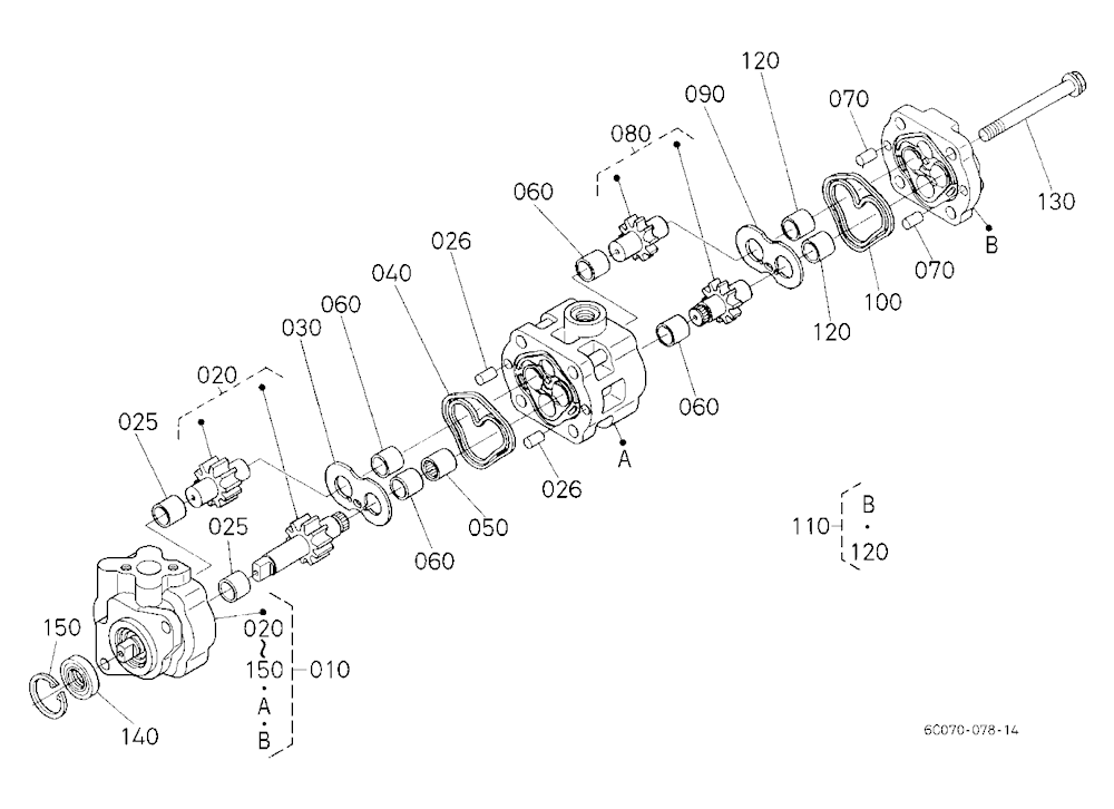 Hydraulic Pump [Component Parts]