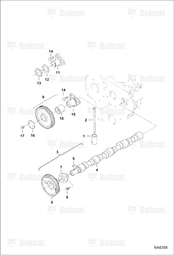Camshaft & Idle Gear Shaft