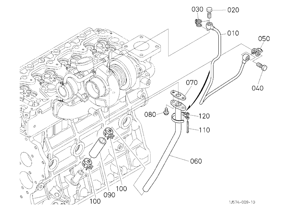Oil Pipe (Turbo Charger)
