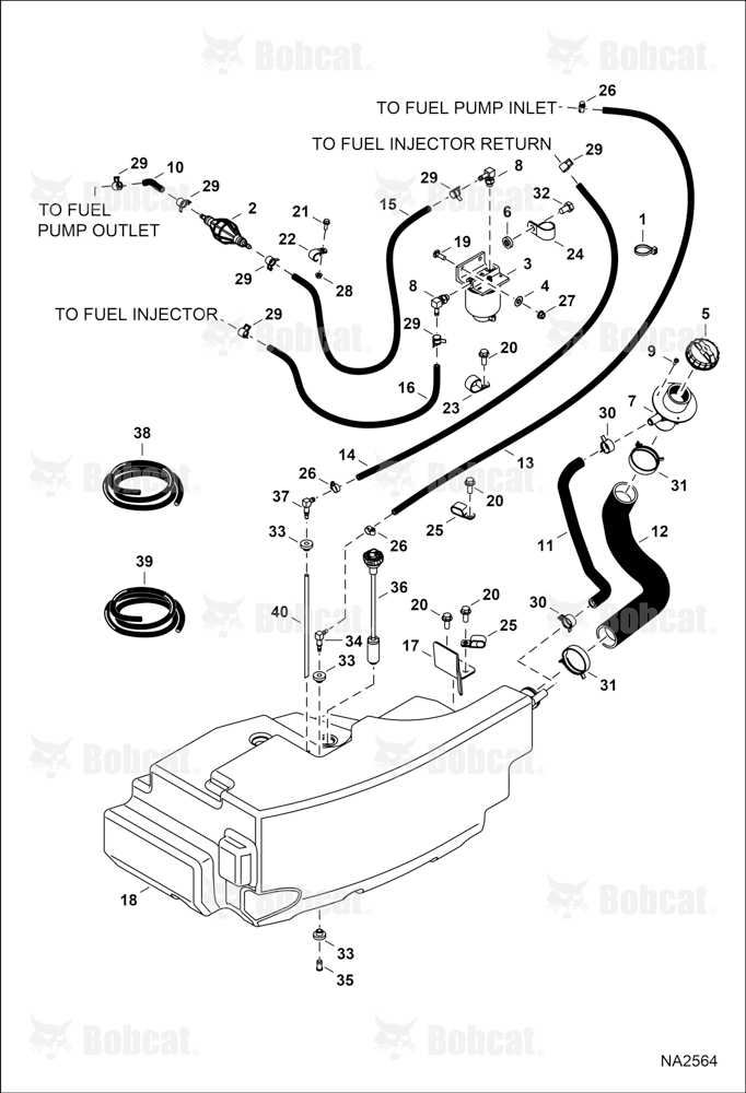 Engine & Attaching Parts (Fuel System)