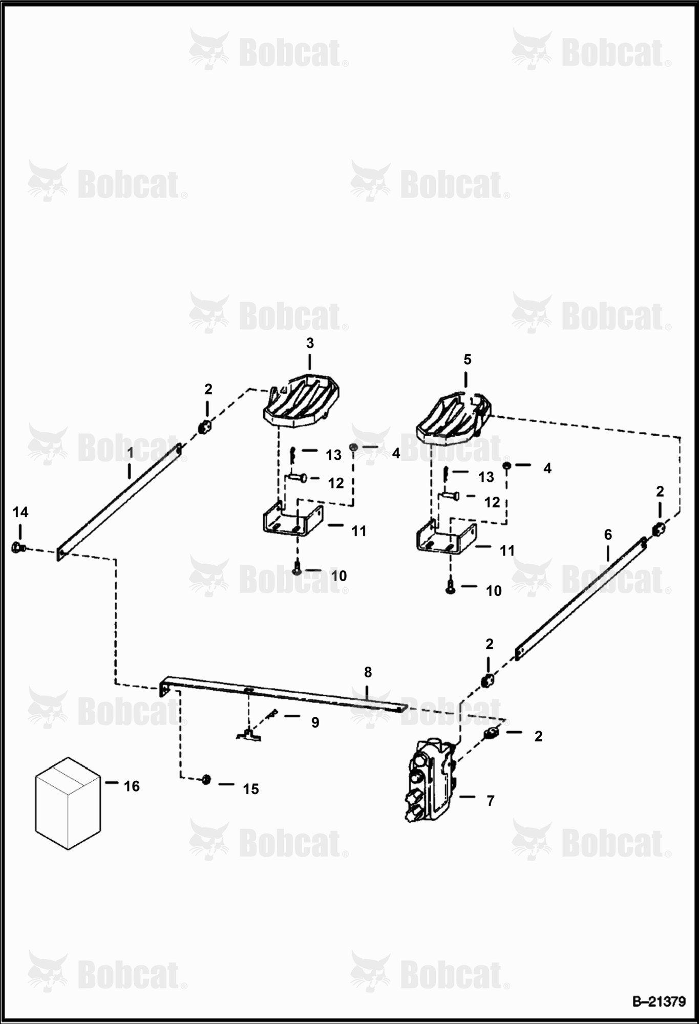 Controls Pedals  499411001 - 499411784