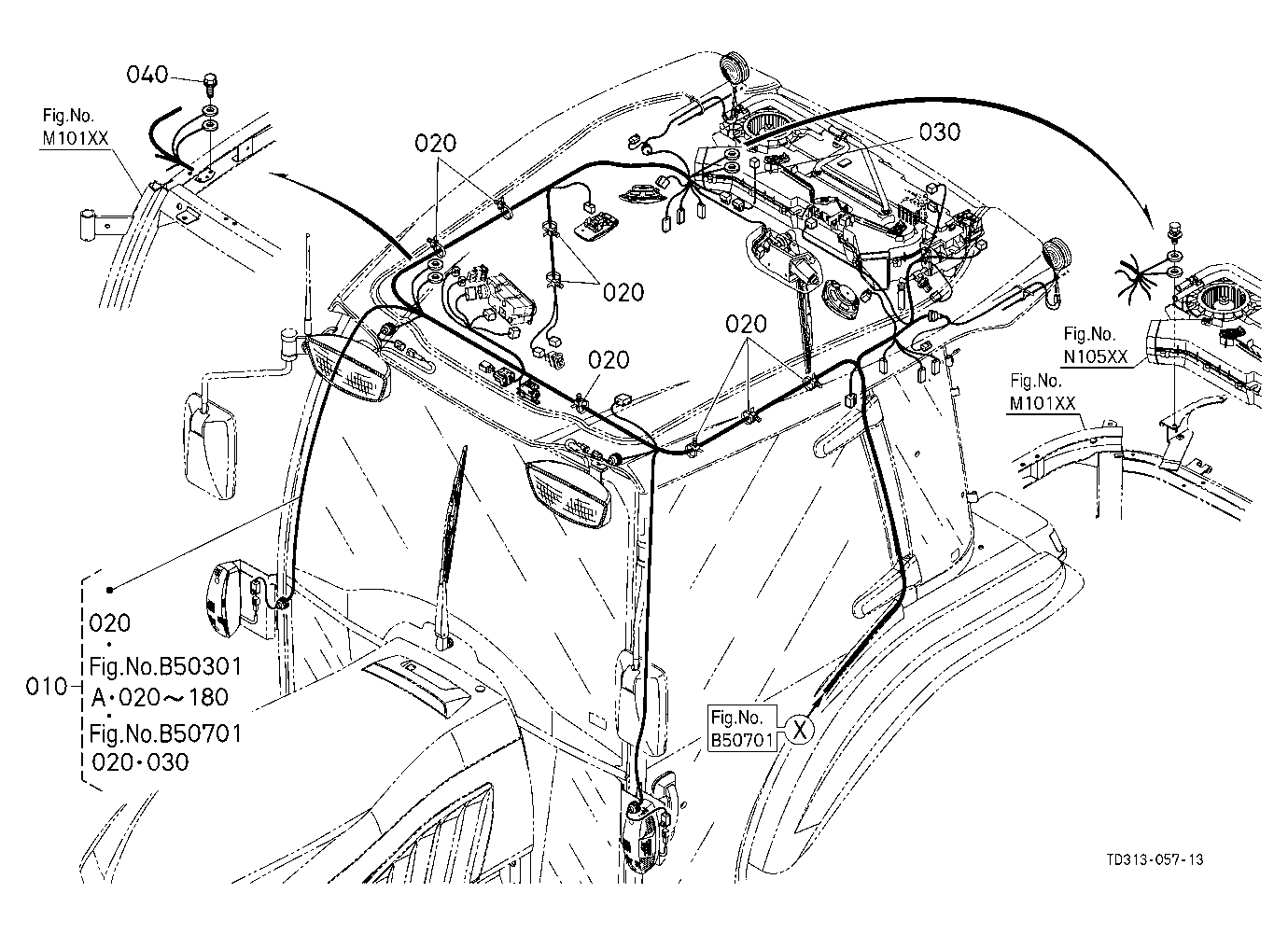 Electrical Wiring (Cab) [A]