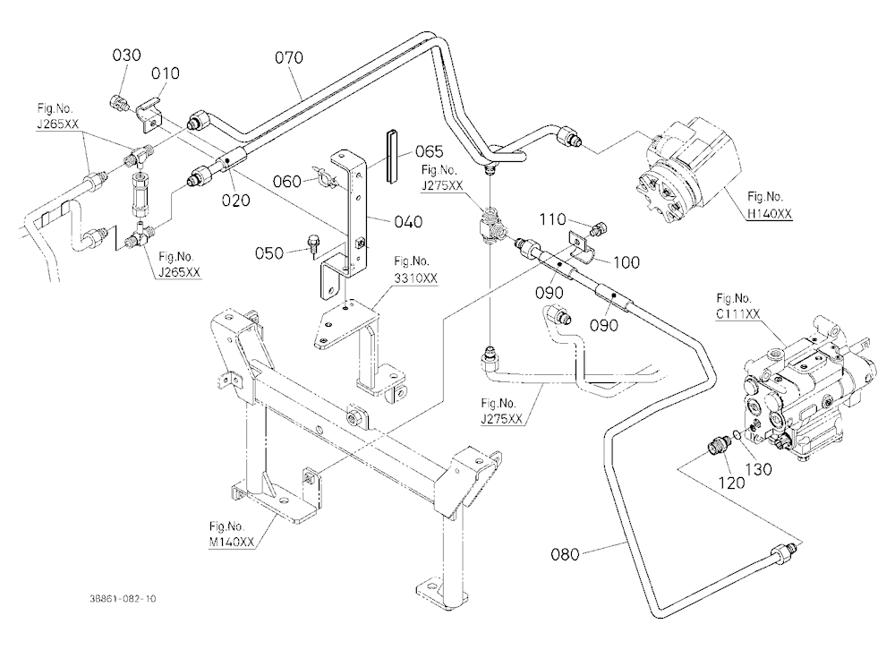 Hydraulic Oil Line (Shuttle/Controller)