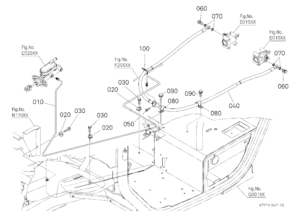 Brake Oil Line(Rear)