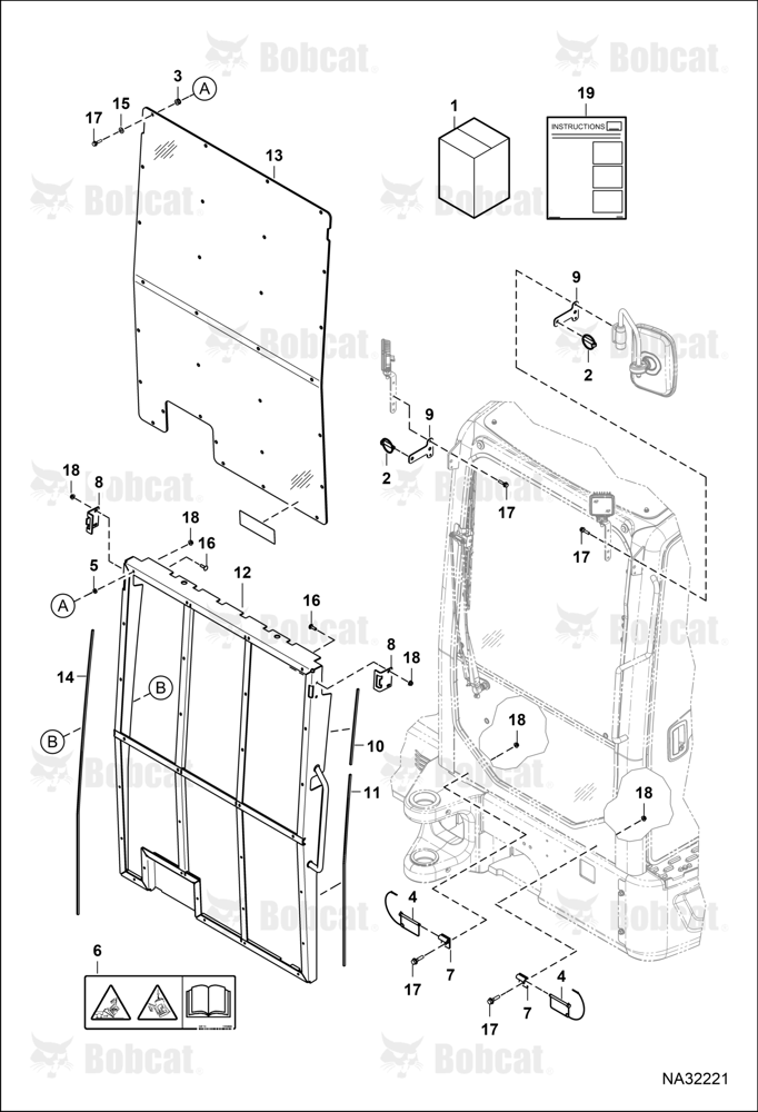 POLY Window Kit B4GR19415 & Above