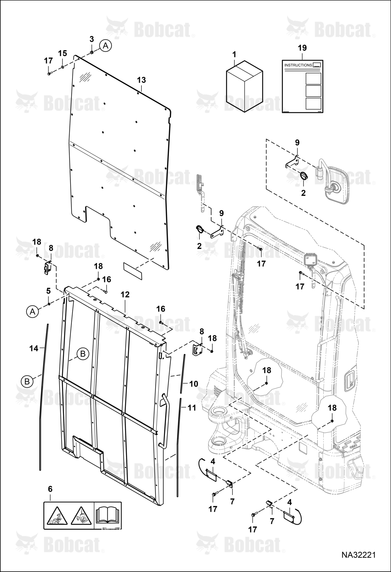 POLY Window Kit  B4GR19415 & Above