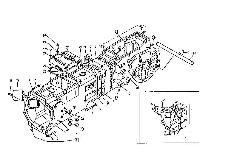 Clutch Housing Transmission Case