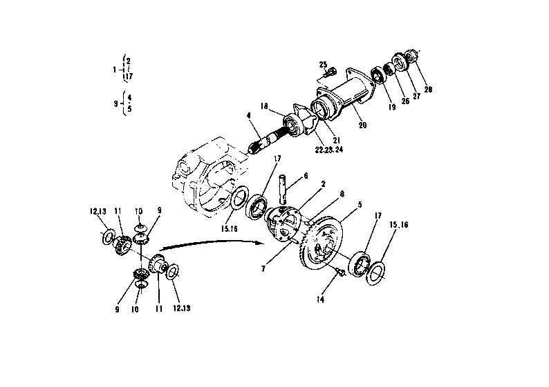Front Differential Group