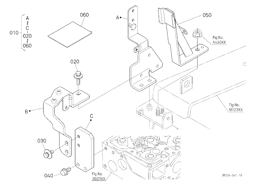 Fuel Filter Bracket Kit [Option] [Old]