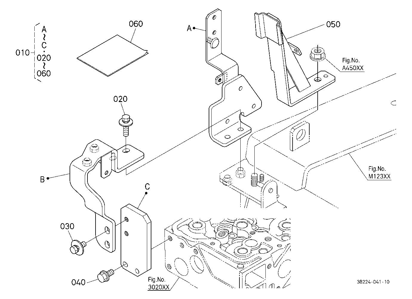Fuel Filter Bracket Kit [Option] [Old]