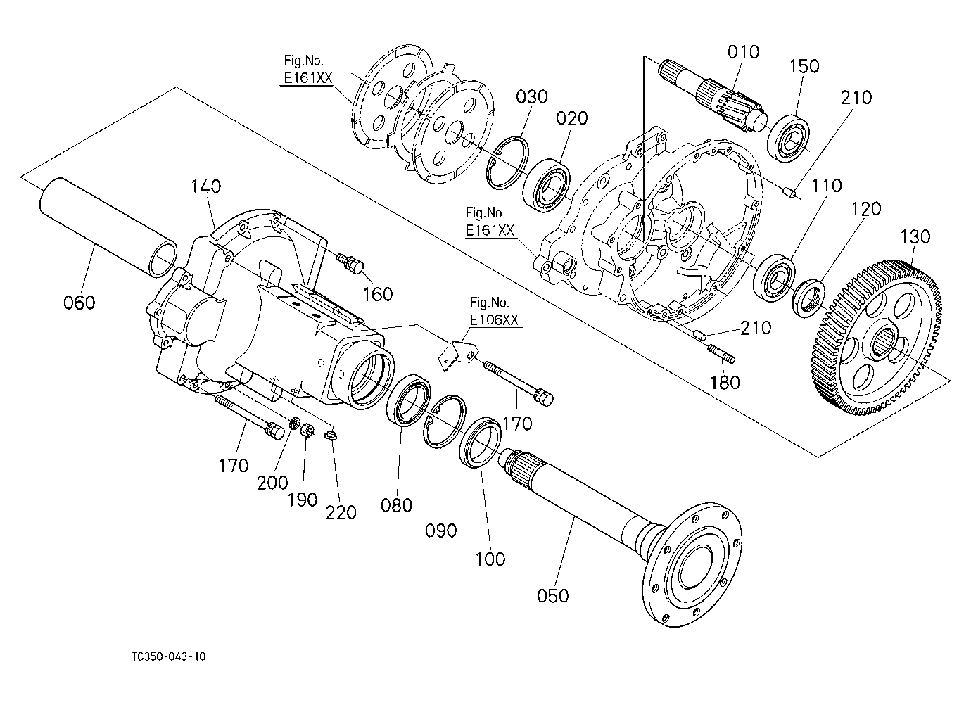 Rear Axle Lh