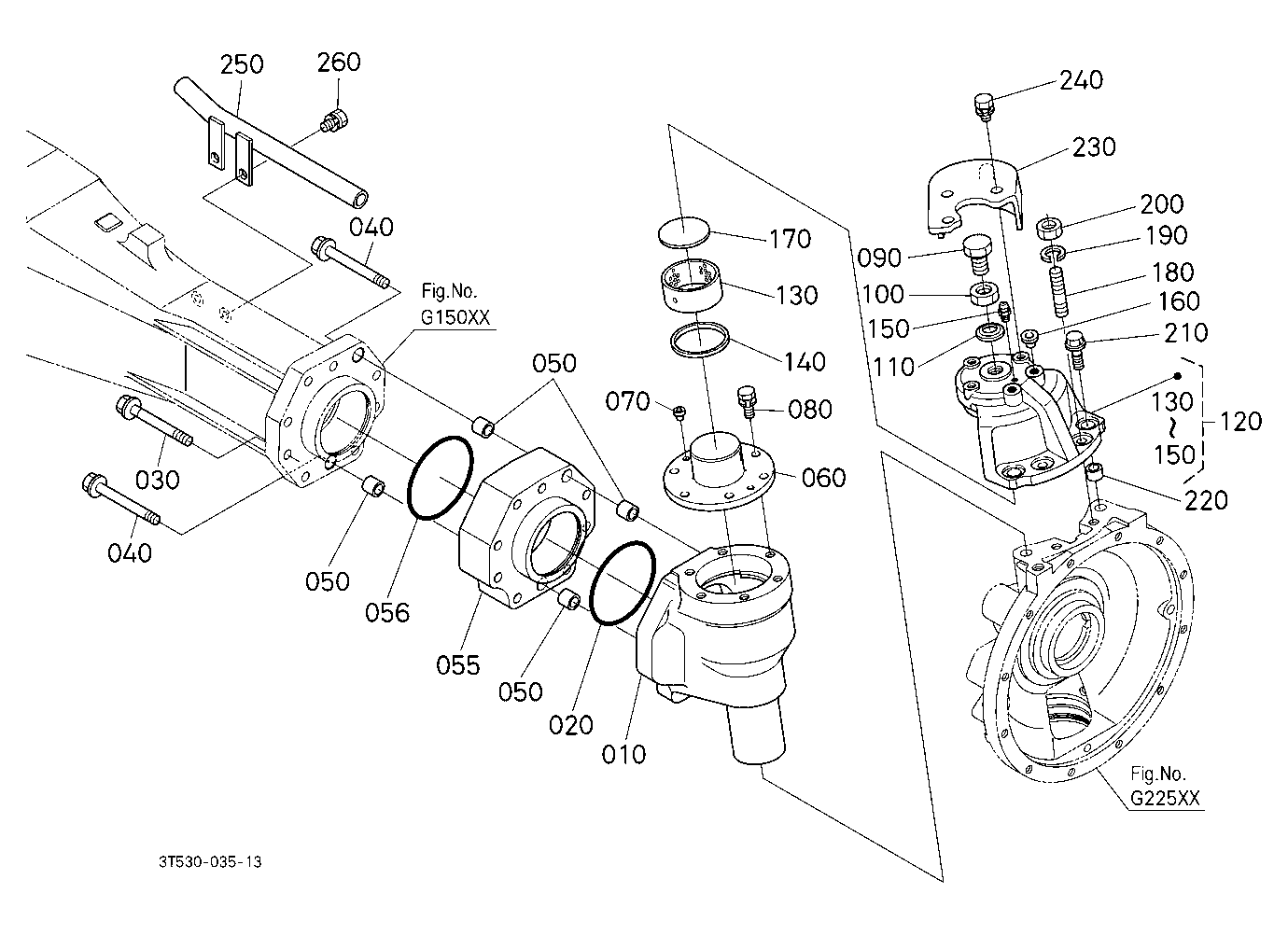 Bevel Gear Case Lh