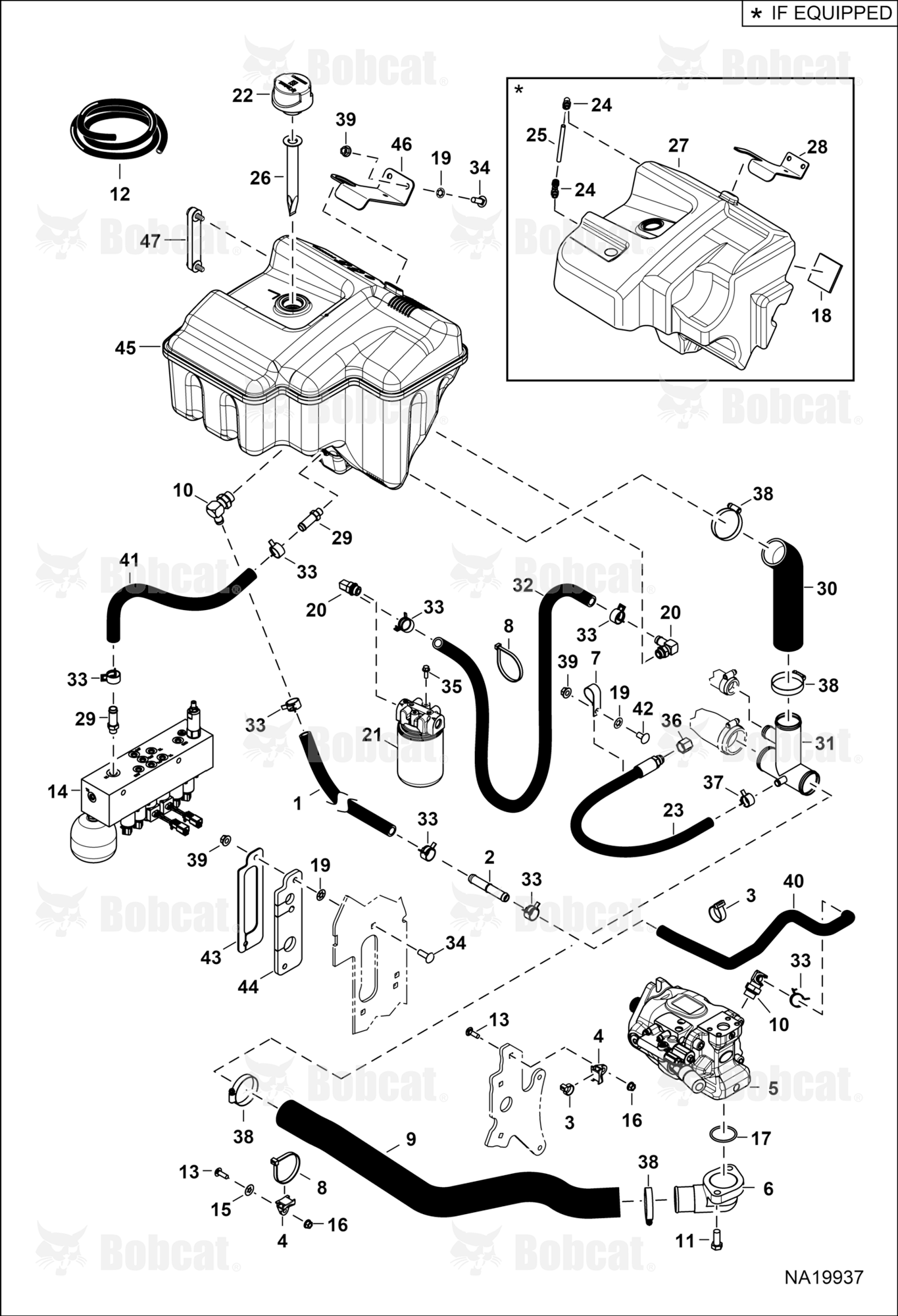 Hydraulic Circuitry (Tank & Pump)