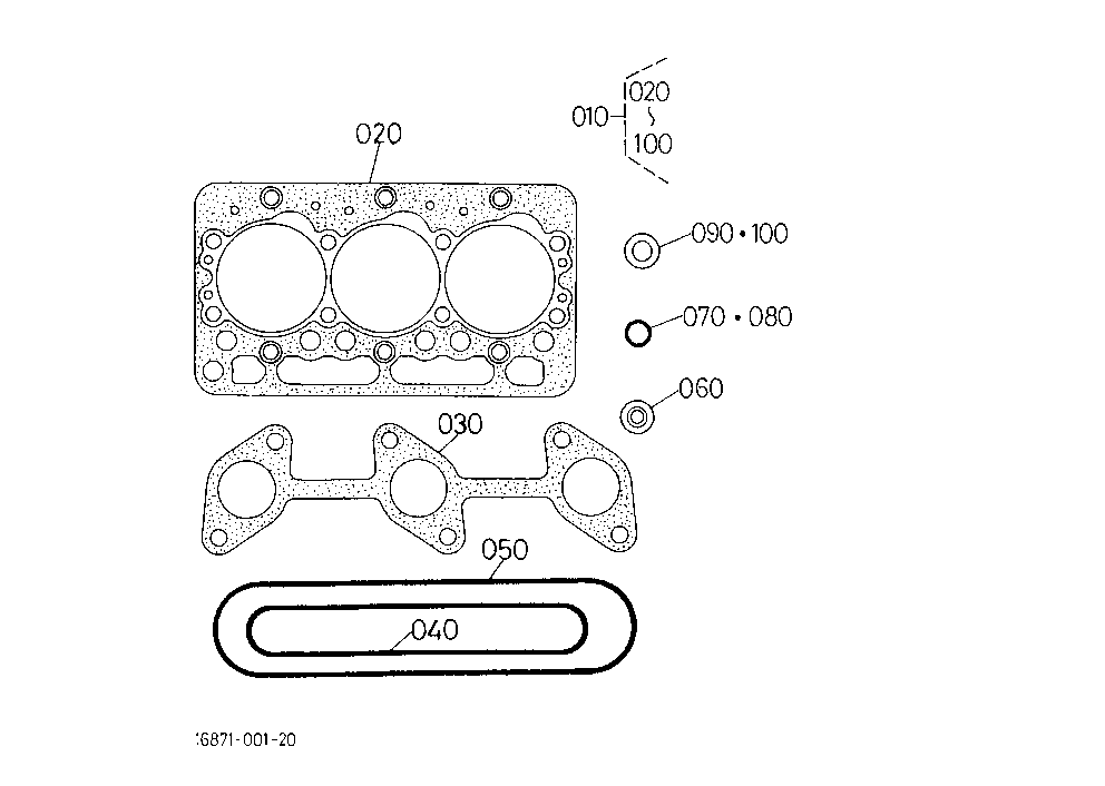 Upper Gasket Kit