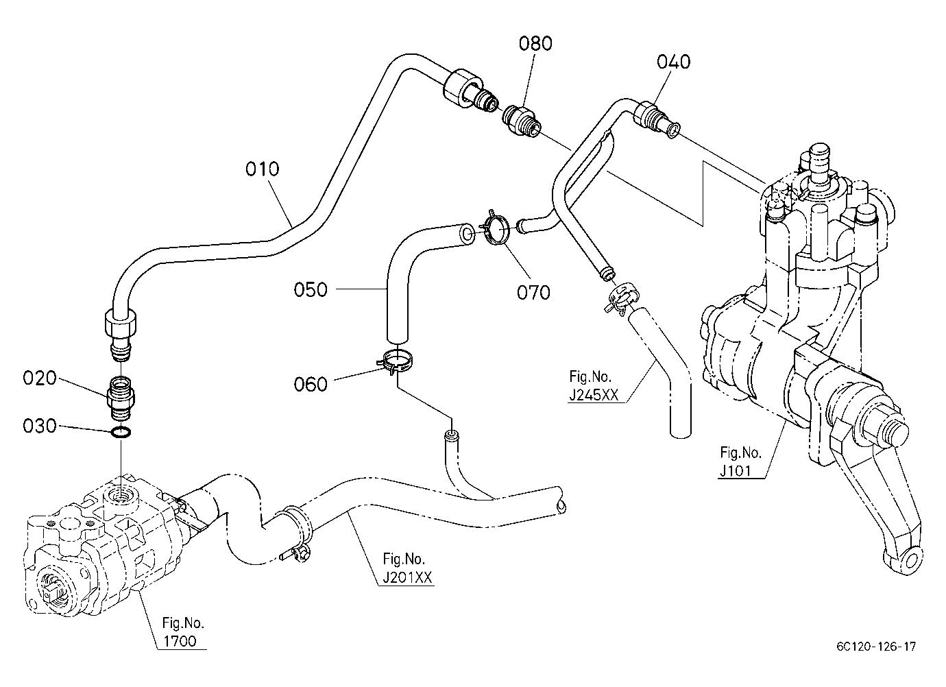 Hydraulic Oil Line(Steering)