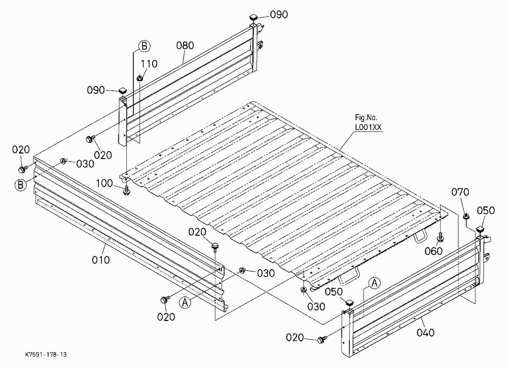 BOX PLATE [EXCEPT BED LINER]