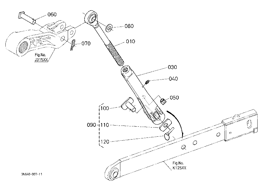Lift Rod Lh