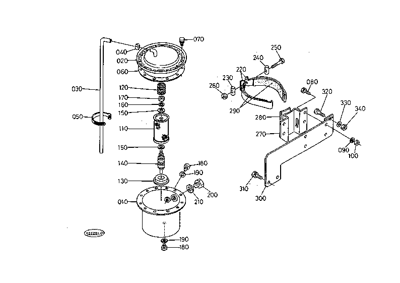 Power Steering Oil Tank With Cab