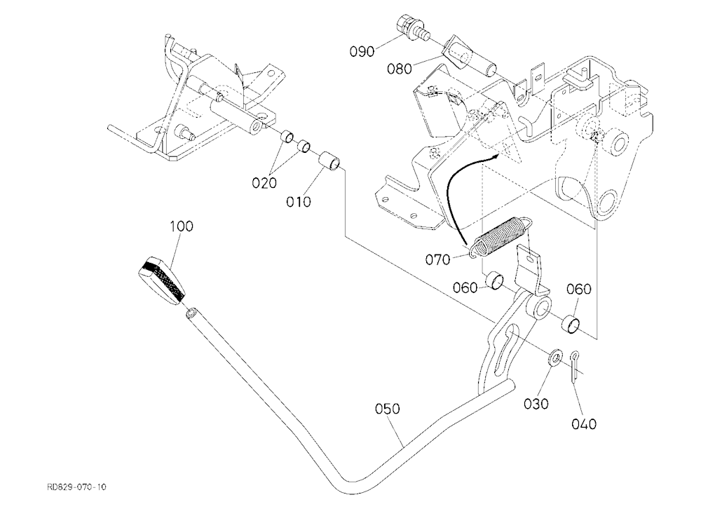 Control Lever (Safety Lock Lever)