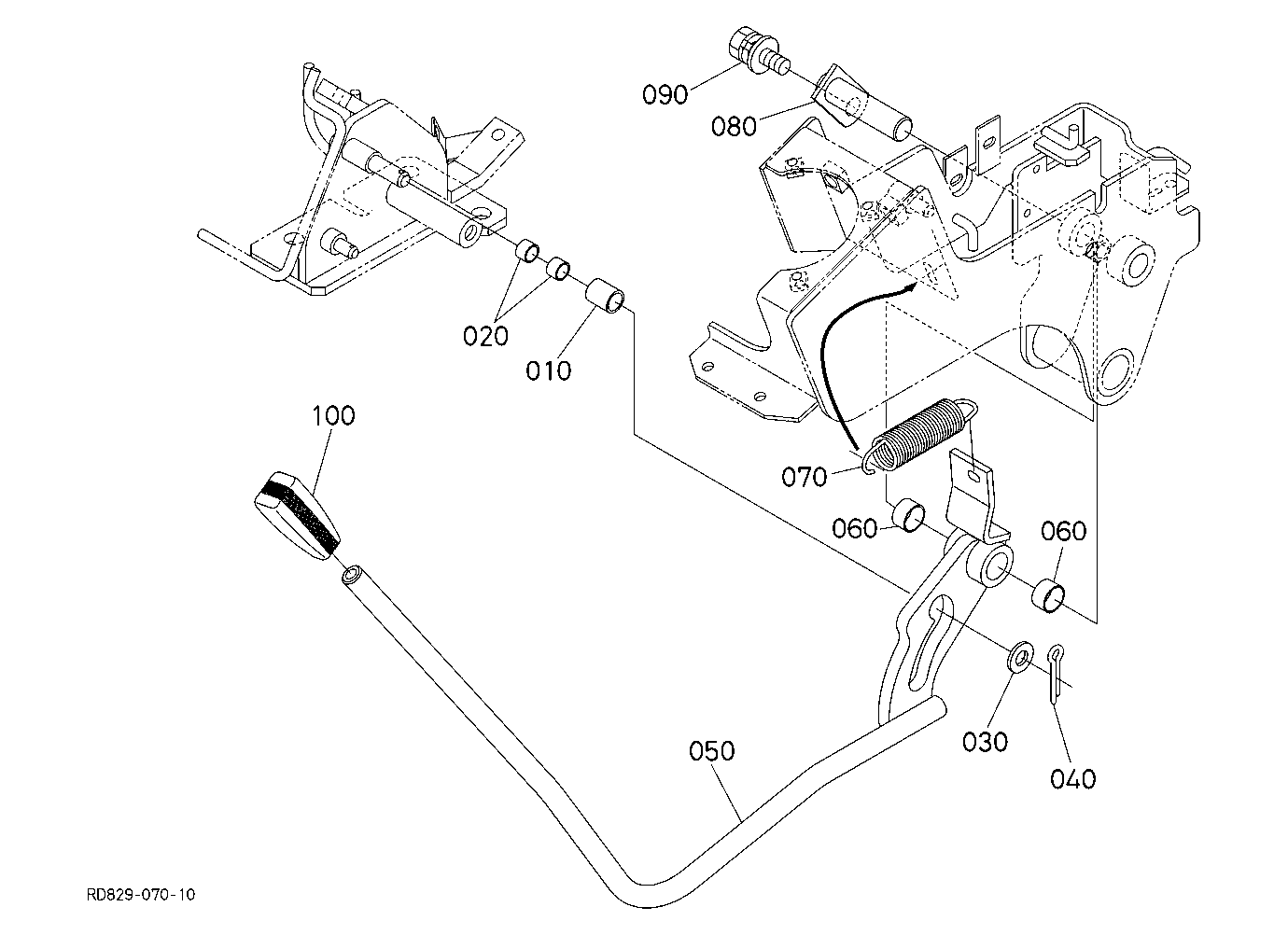 Control Lever (Safety Lock Lever)