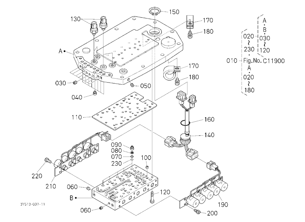 Power Shift Valve (Body) [Component Parts]