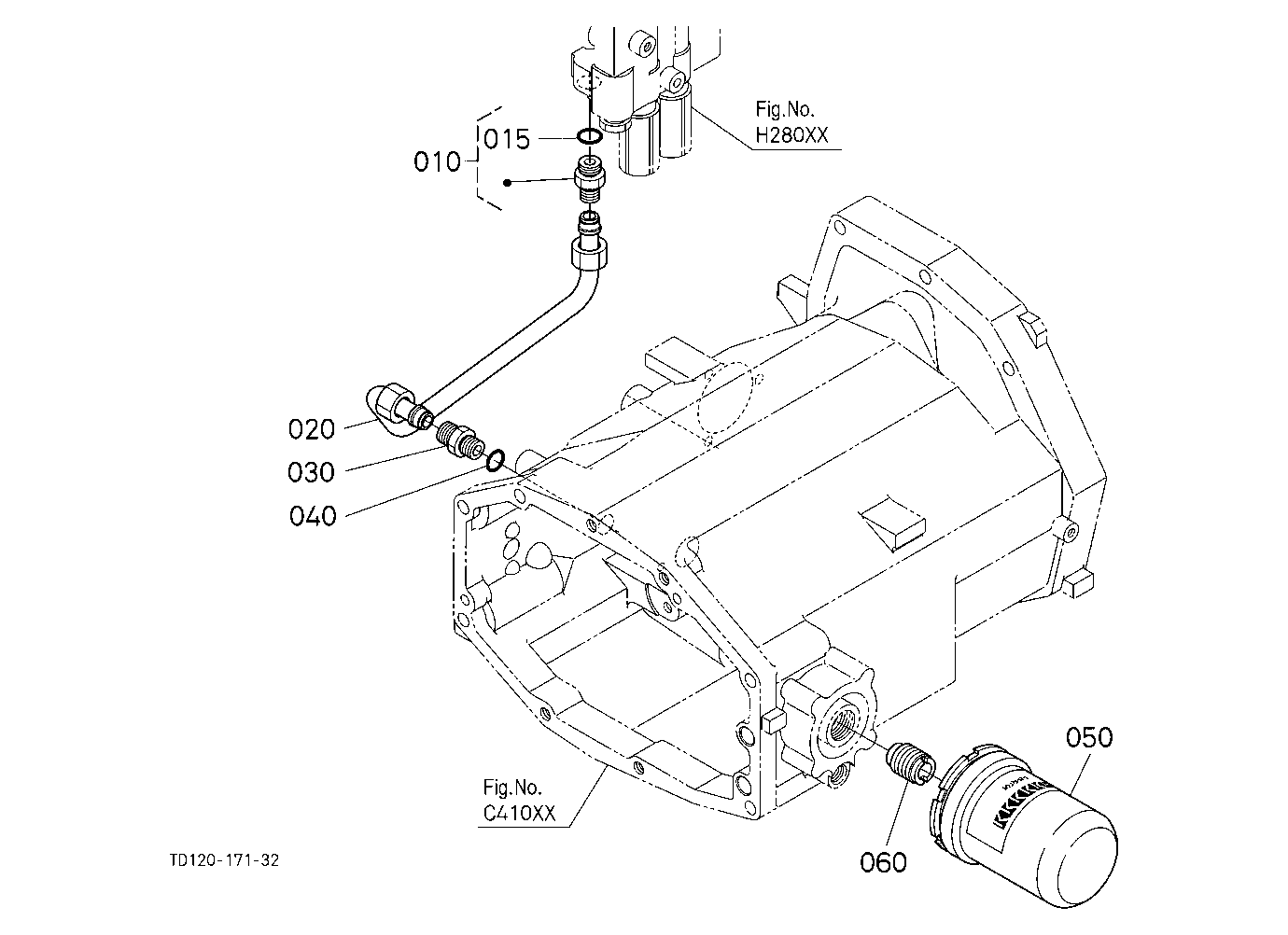 Hydraulic Oil Line (Return)