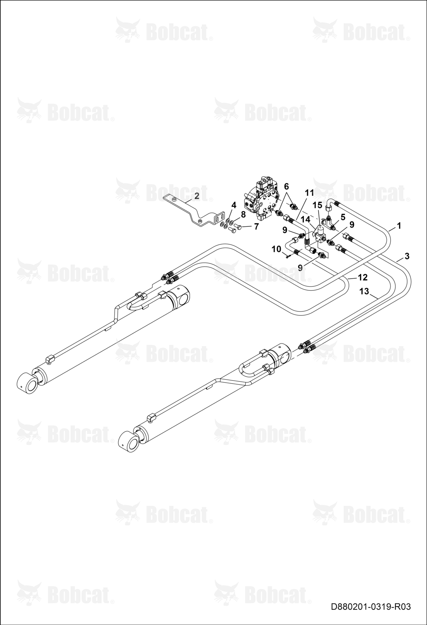 Lift Cylinders Circuit