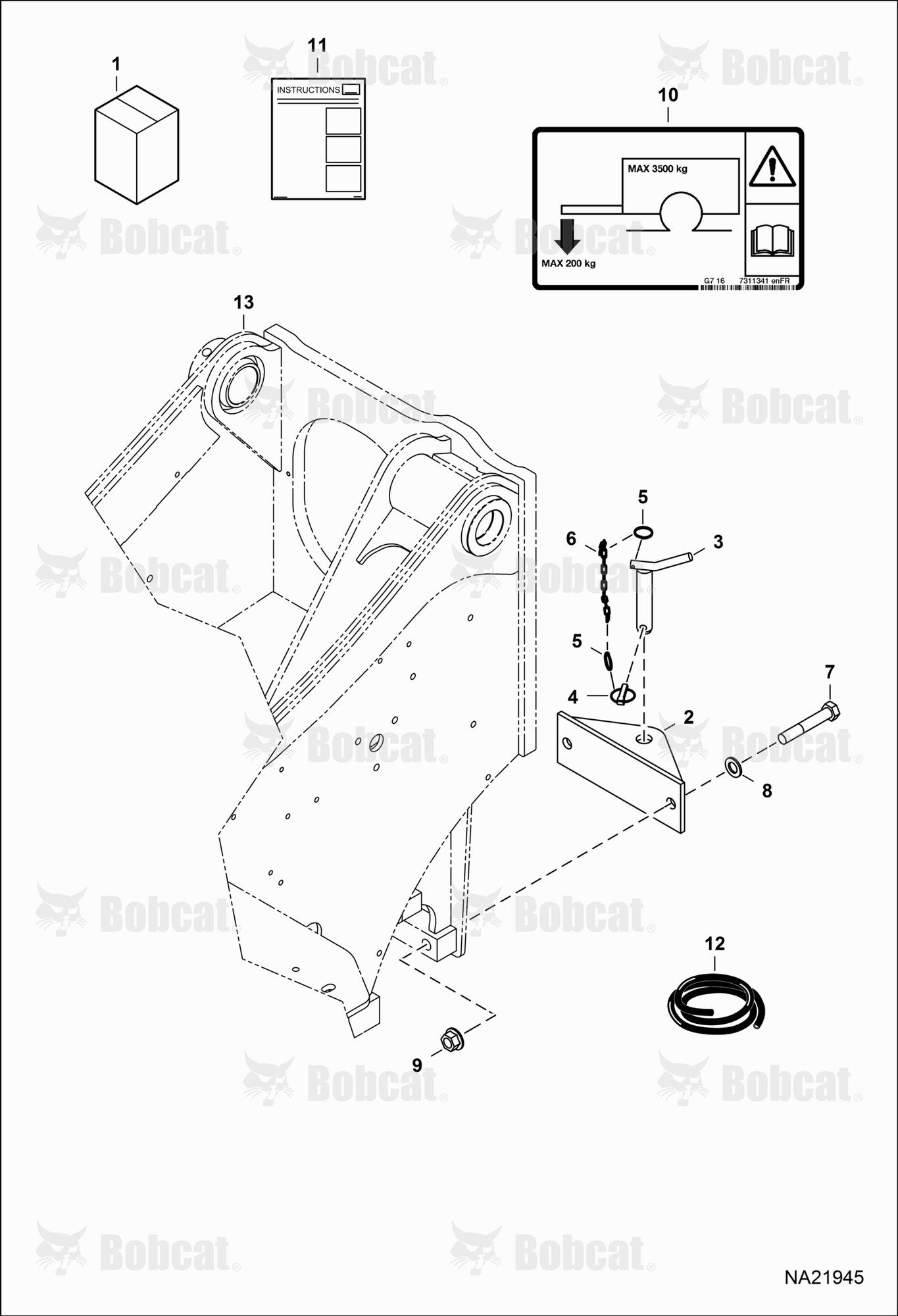 Rear Hitch Kit (Basic)