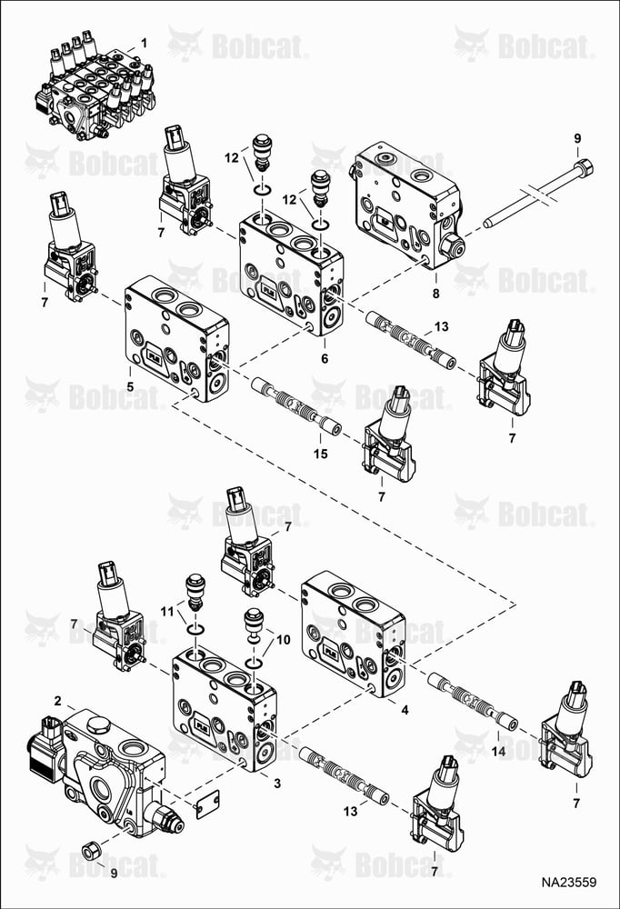 Control Valve (Main) (Non-Man Platform Ready Machines)