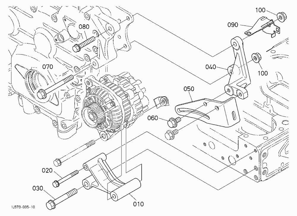 ALTERNATOR SUPPORT