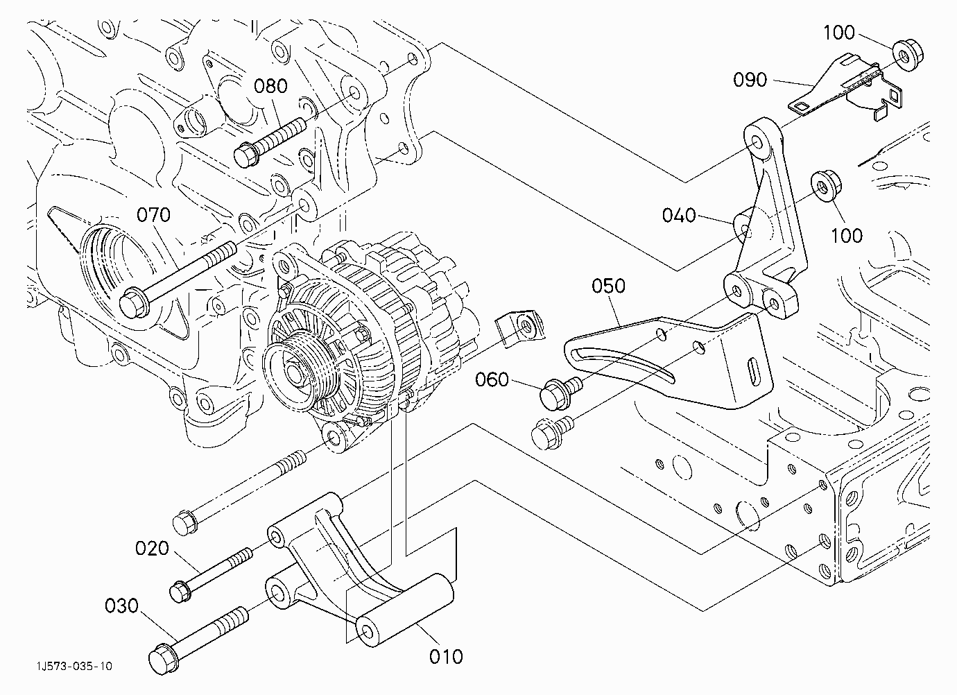 ALTERNATOR SUPPORT