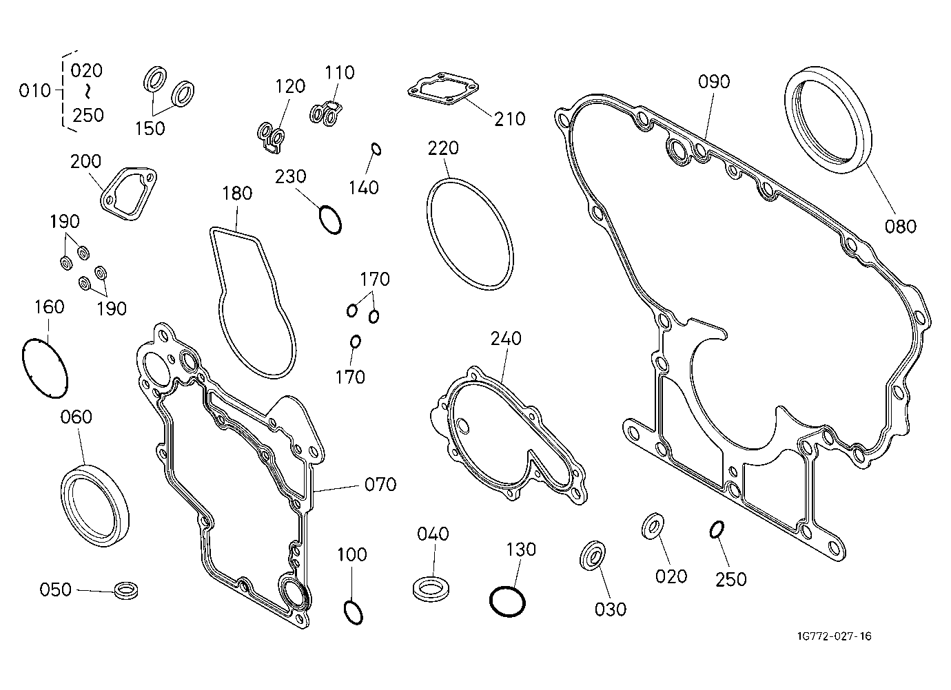 Lower Gasket Kit [New]