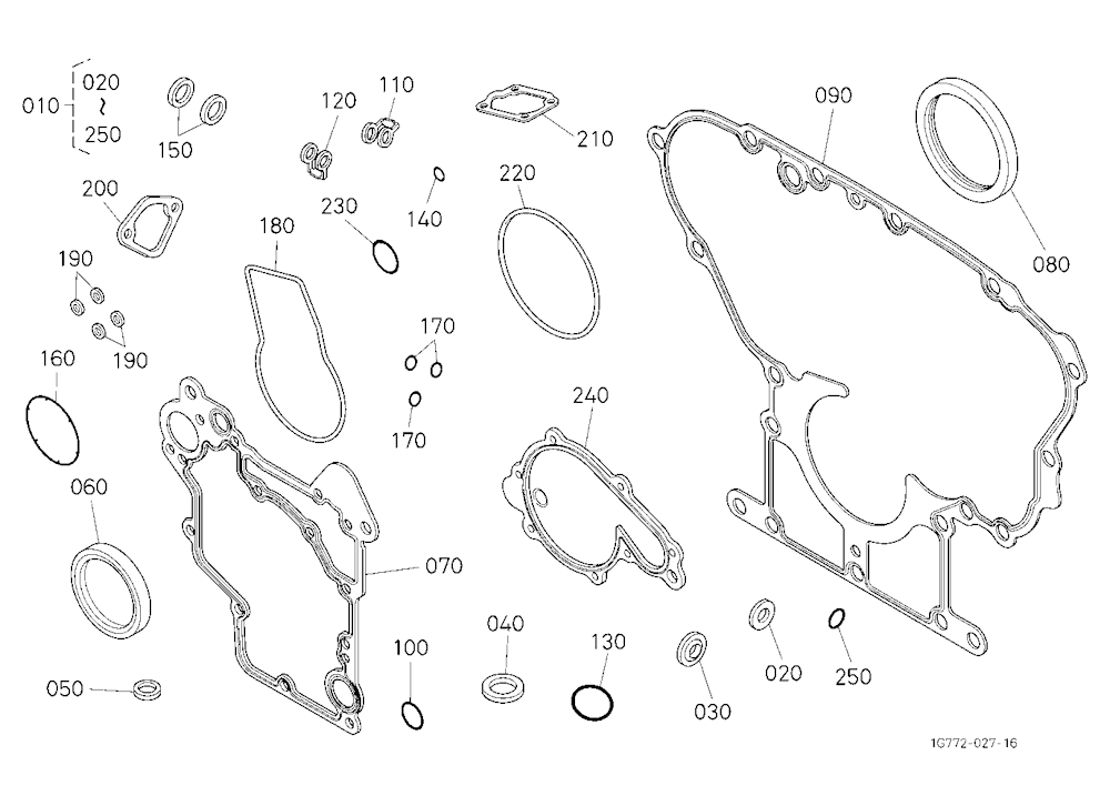 Lower Gasket Kit [New]