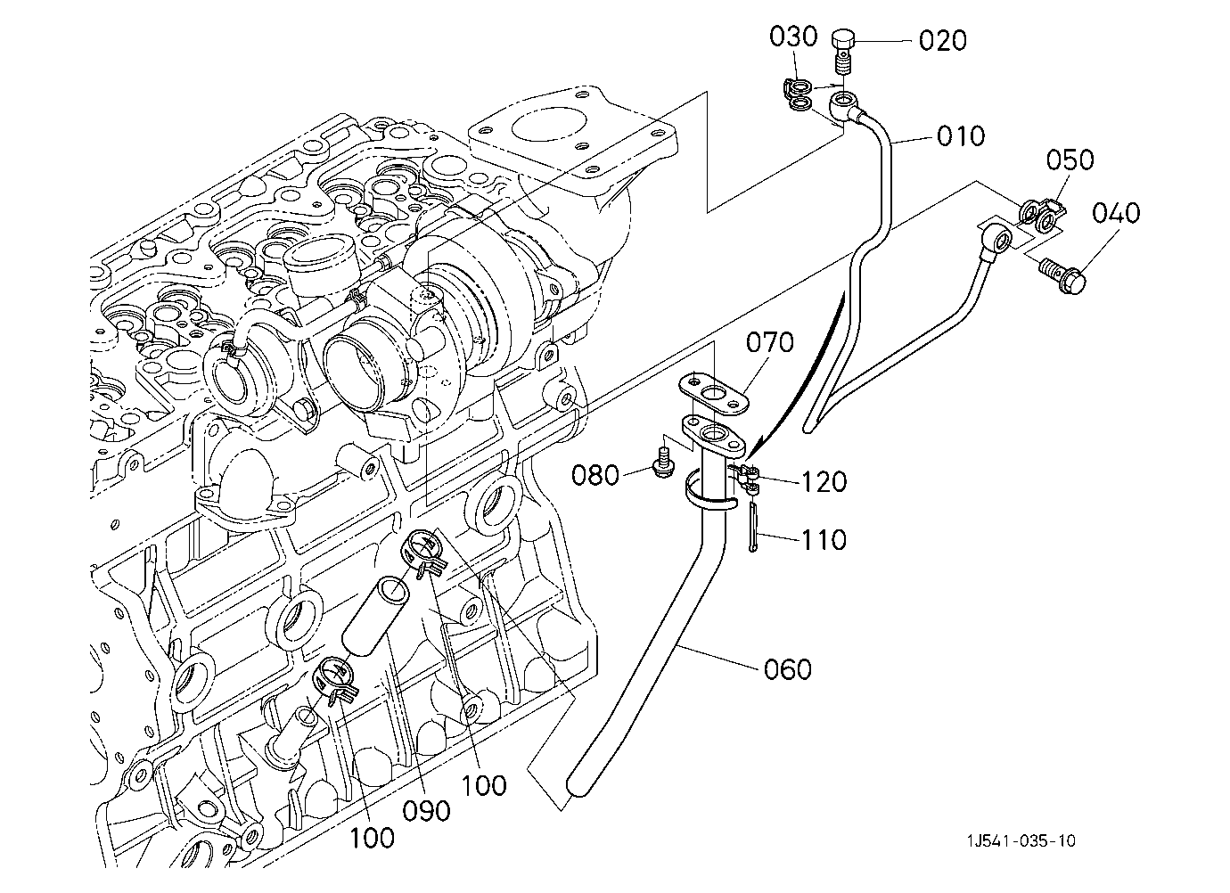 Oil Pipe(Turbo Charger)