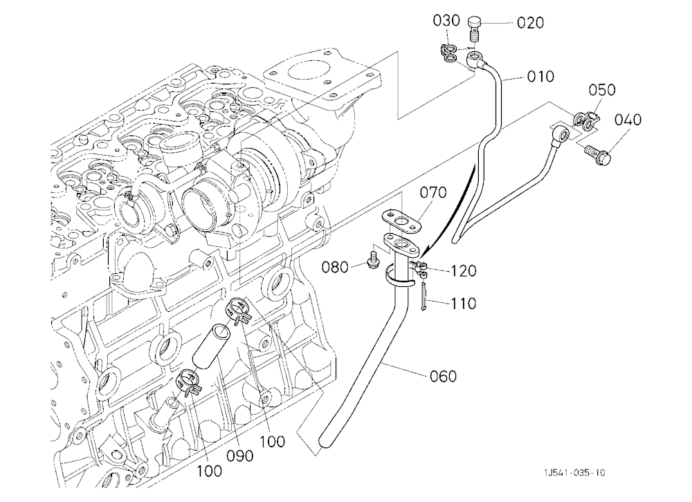 Oil Pipe (Turbo Charger)