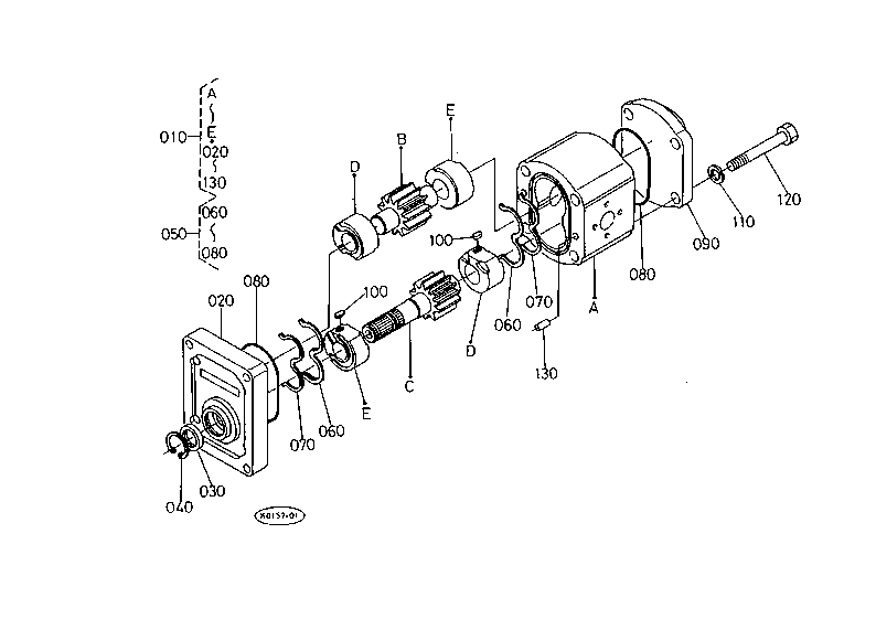 Hydraulic Pump [Component Parts]
