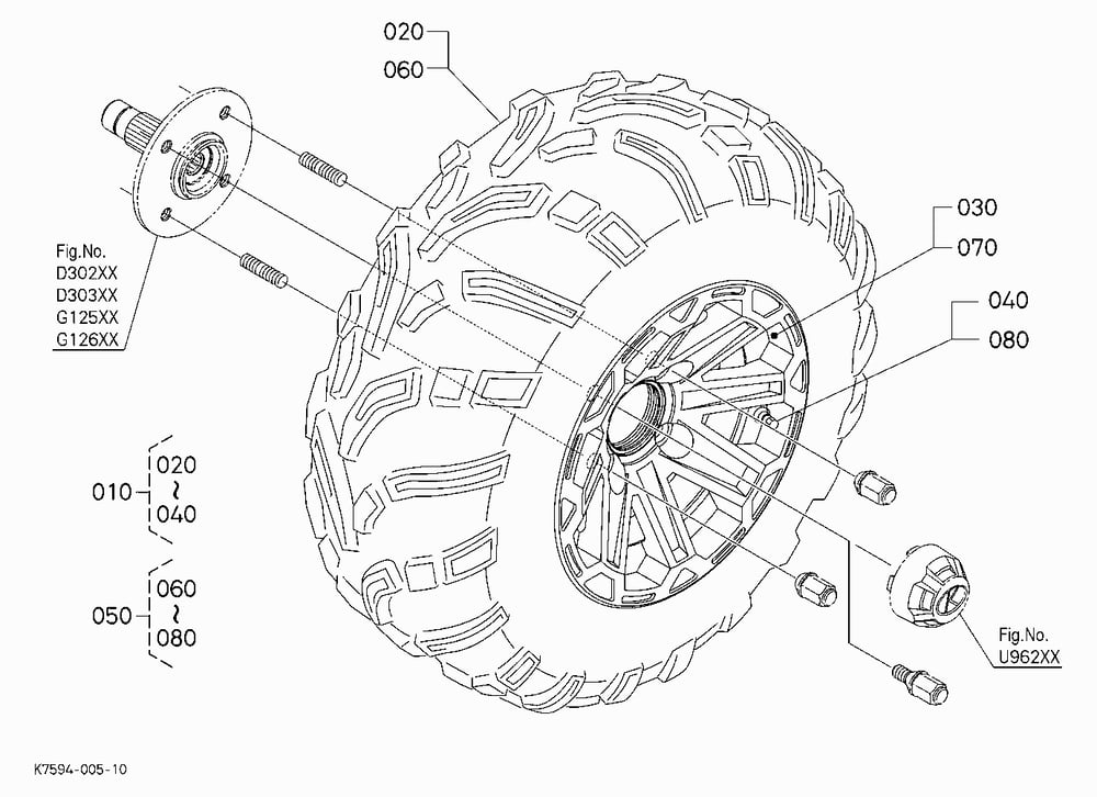 ALLOY WHEEL KIT (BLACK) [OPTION]