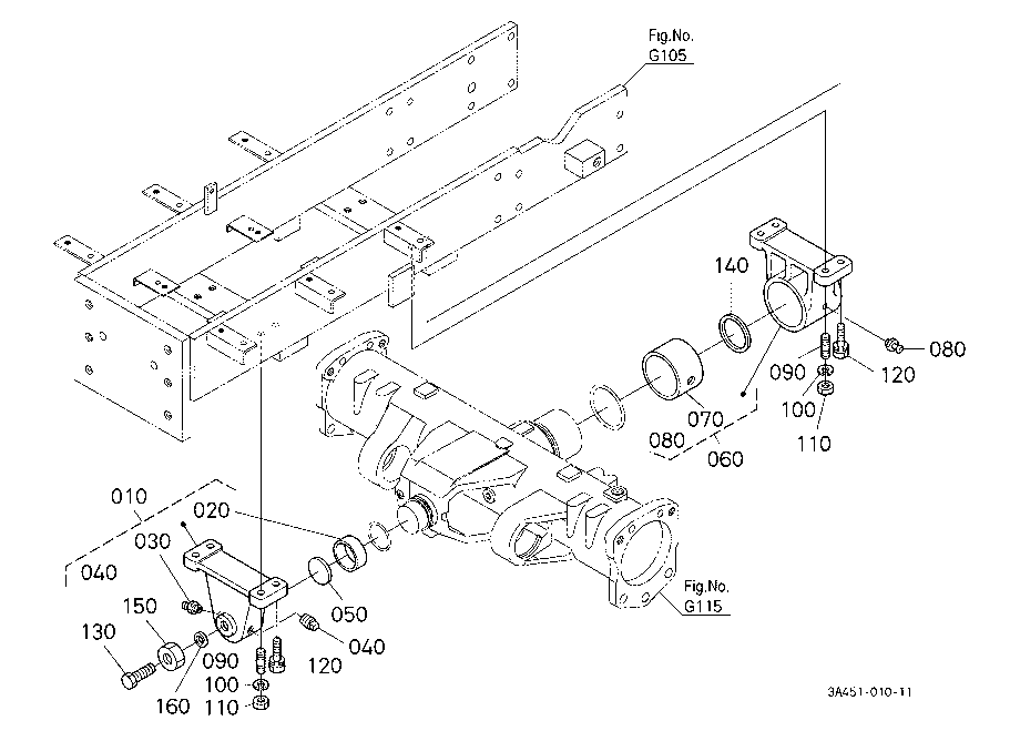 Front Axle Bracket